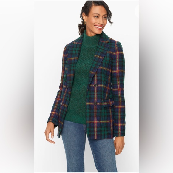 Talbots Boucle’ Blazer size 14 - Picture 1 of 10